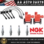 2 Racing Ignition Coil & Wire Set 4 Ngk Spark Plug For 97-01 Toyota Camry 2.2l. Fixed Price $141.23.