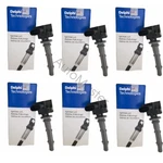 Gn10235-18b1 A0001501980 6pcs Oem Delphi Ignition Coils A0001502780 For Mercedes. Fixed Price $221.31.