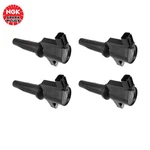 Pack Of 4 Ignition Coil Ngk 48846 For Ford, Mazda, Mercury. Fixed Price $149.72.