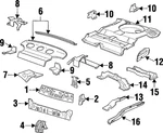 Genuine Ford Reinforcement F6dz-5440308-bb. Fixed Price $4.69.