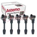 5 Pc Hitachi Ignition Coils For 2001 Infiniti Qx4 3.5l V6 Spark Plug Wire Mf. Fixed Price $325.11.