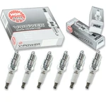 6 Pcs Ngk V-power Spark Plugs For 1971 Chevrolet K20 Pickup 4.1l L6 - Engine Dv. Fixed Price $25.91.