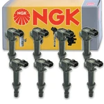 8 Pcs Ngk Ignition Coil For 1999-2007 Jeep Grand Cherokee 4.7l V8 - Spark Tx. Fixed Price $210.35.