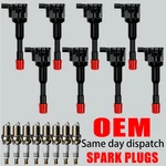 8x Oem Ignition Coil & Iridium Spark Plugs For Honda Civic Hybrid 1.3l Uf374. Fixed Price $79.54.
