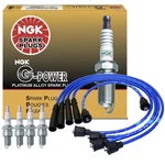 Ngk Wire & 4 G-power Platinum Spark Plugs Kit For Suzuki Samurai 1.3 L4. Fixed Price $88.43.
