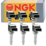 6 Pcs Ngk Ignition Coil For 2010-2013 Mercedes-benz S400 3.5l V6 - Spark Db. Fixed Price $293.18.