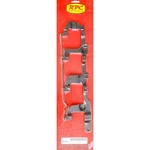 Racing Power Co-packaged Ls Coil Mounting Bracket Pair Black Steel- R6143. Fixed Price $68.57.