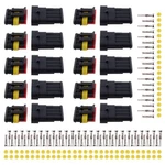 Muyi 10 Kit 4 Pin Way Waterproof Electrical Connector 1.5mm Series Terminals .... Fixed Price $18.42.