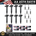 8 Ignition Coil & Denso Platinum Spark Plug For Toyota Tundra Lexus Gx470 Uf230. Fixed Price $133.19.