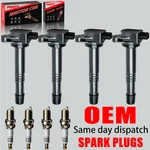 4x Oem Ignition Coil & Iridium Spark Plug For Honda Accord Cr-v Acura 2.4l Uf602. Fixed Price $47.92.