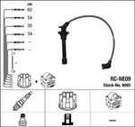 For Ngk 9985 Ignition Cable Kit. Fixed Price $57.25.