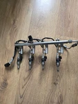 Ford High Pressure Fuel Rail Injectors Loom Ds7g9f593ea. Fixed Price $181.54.