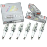 6 Pcs Ngk Laser Iridium Spark Plugs For 2004-2006 Lexus Es330 3.3l V6 - Vg. Fixed Price $60.90.