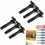 Uf534 Ignition Coils + Ngk Spark Plugs 02-06 Land Rover Freelander 2.5l V6. Fixed Price $139.80.