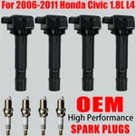 4x Oem Ignition Coil & Iridium Spark Plugs For 2006-2011 Honda Civic 1.8l Uf582. Fixed Price $38.74.