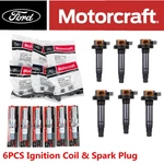 6pcs Genuine Dg549 Ignition Coil Sp580 Spark Plug For Motorcraft Ford F150 3.5l. Fixed Price $119.99.