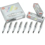 8 Pcs Ngk Laser Platinum Spark Plugs For 2000-2002 Ford E-450 Econoline Bq. Fixed Price $92.25.