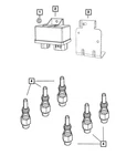 Genuine Mopar Glow Plug Module Bracket 68164425ac. Fixed Price $4.95.