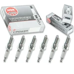 6 Pcs Ngk V-power Spark Plugs For 1979-1983 Ford Mustang 2.8l 3.8l V6 - Ki. Fixed Price $25.53.