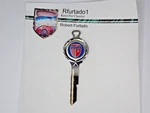 Crest Key Blank For Pontiac 1971, 1975, 1979, & 1983 To 1986 (p1098a). Fixed Price $12.95.