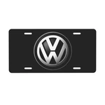 Volkswagen 12 X 6 Inch Aluminum Car Front License Plate Cover Black. Fixed Price $20.43.