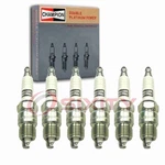 6 Pc Champion Double Platinum Spark Plugs For 1978-1981 Chrysler Lebaron Ez. Fixed Price $48.30.