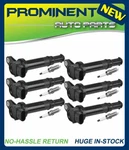 6 Ignition Coil & Platinum Spark Plug For Kia Optima Hyundai Santa Fe 2.7l Uf554. Fixed Price $68.56.