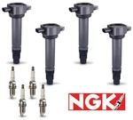 4x Oem Ignition Coil & Ngk Spark Plugs For Jeep Cherokee Renegade 2.4l Uf751. Fixed Price $110.77.
