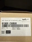 Genuine Kia Key Sub Set - Steering Lock 81900-c6b00. Fixed Price $199.00.
