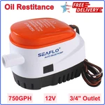 12v 750 Gph Automatic Bilge Pump With Float Switch Compact Marine Water. Fixed Price $32.98.