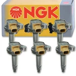 6 Pc Ngk 48768 U5200 Ignition Coils For Uf646 Uf-646 Ic749 Gn10638 E1146 Zv. Fixed Price $301.85.