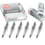 6 Pcs Ngk V-power Spark Plugs For 1981-1985 Jeep Scrambler 4.2l L6 - Engine Un. Fixed Price $27.04.