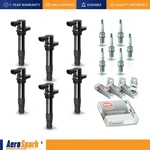 6 Ignition Coil & Ngk Spark Plug Fit 03-04 Land Rover Freelander 2.5l V6 Uf534. Fixed Price $98.19.
