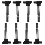 Ignition Spark Coils 8 Pc Set Fits 16 Bentley Flying Spur & 02-04 Vw Passat 4.0l. Fixed Price $139.40.