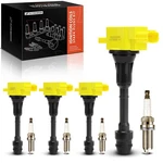 A-premium 4x Ignition Coils & Iridium Spark Plugs For Nissan Altima Sentra. Fixed Price $75.47.