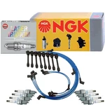 Ngk Wire & 8 Laser Iridium Spark Plugs Kit For Lexus Ls400 Sc400 4.0 V8 1uz-fe. Fixed Price $314.93.
