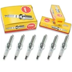 6 Pcs Ngk Standard Spark Plugs For 2007-2013 Mitsubishi Outlander 3.0l V6 - Ho. Fixed Price $50.76.