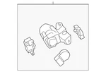 Genuine Toyota Steering Column Housing Support 45020-06140. Fixed Price $596.43.