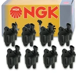 8 Pcs Ngk Ignition Coil For 2007-2014 Cadillac Escalade 6.2l 6.0l V8 - Spark Dz. Fixed Price $482.43.