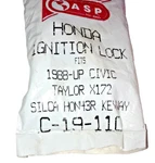 New Asp C-19-110 Honda Civic Ignition Lock 2 Keys 1988 - Up X172 Hon43r C19-110. Fixed Price $154.88.