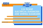 1991 Chevrolet C-k Truck Electrical Diagnosis & Wiring Diagrams. Fixed Price $72.05.