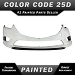 New Painted *25d - White* Front Bumper Cover Replacement For 2014-2017 Mazda 6. Fixed Price $440.99.