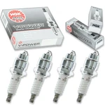 4pcs 1980 Eska Ngk V-power Spark Plugs 3 Hp Kit Set Engine Rx. Fixed Price $27.06.