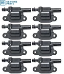 Genuine Set Of 8 Oem Gm Delco Ignition Coil Ls3 Lt1 Lsa L83 L86 D510c Gen Iv Ls. Fixed Price $210.00.
