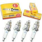 4pcs 2002 Bombardier Ds50 Ngk Standard Spark Plugs 49cc 2ci Kit Set Engine Fl. Fixed Price $26.67.
