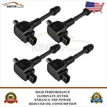 Quality 4x Ignition Coils For Isuzu Rodeo 3.5l 2004 Uf560. Fixed Price $43.39.