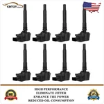 8 Ignition Coil Pack For Mercedes Benz C63 Cl63 Clk63 E63 Ml63 S63 Sl63 Sls Amg. Fixed Price $135.99.