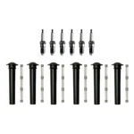 Denso 6 Standard Plugs & Ngk Ignition Coil Boots Kit For Ford Escape Taurus 3.0l. Fixed Price $54.95.