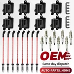For Chevy Gmc 4.8l 5.3l 6.0l 8.1l Square Ignition Coil & Spark Plug Wire Pack 8. Fixed Price $77.50.