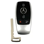 Oem Mercedes Keyless Remote Fob + Uncut Key Benz Nbgdm3. Fixed Price $39.85.